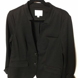 LOFT Modern Black Blazer